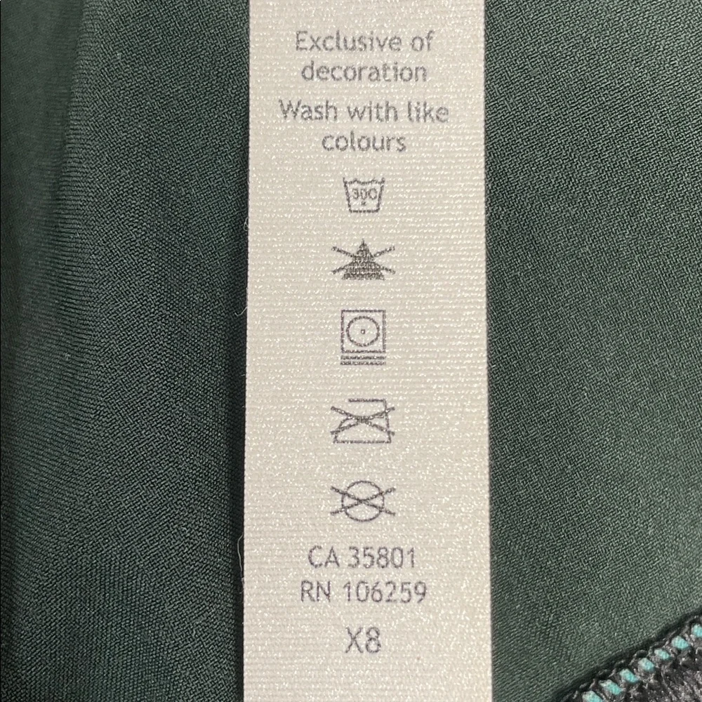 NWOT Lululemon Adapted High Rise Cropped Jogger Heritage 365 Camo Tidewater Teal